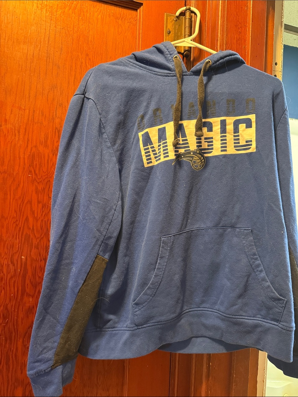 NBA Orlando Magic Blue Pullover Hoodie with Black Accents